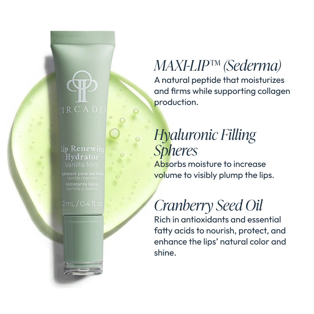Circadia Lip Renewing Hydrator – Vanilla Mint